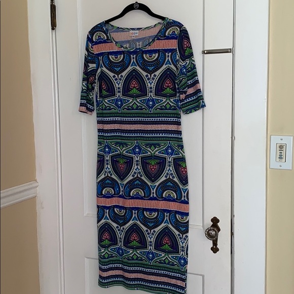 Lularoe Julia Dress M - Picture 2 of 6